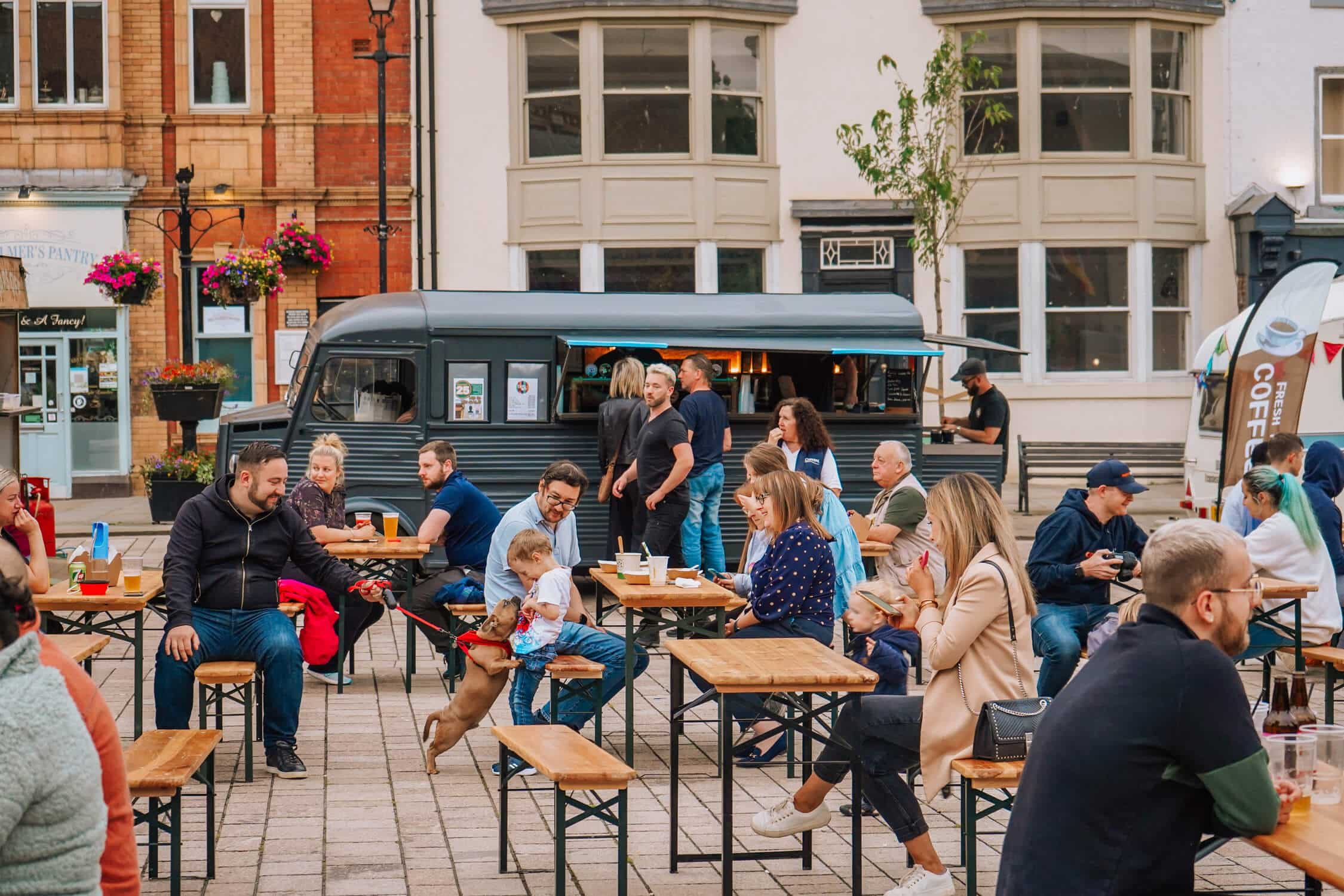 Outside Darlington Marke